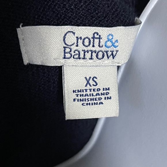 KOHL'S The Extra Soft Sweater Croft & Barrow 401 Genuine NY Size XS - Picture 5 of 5